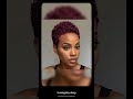 Short Afro Curly Human Hair Wig