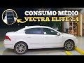 QUAL CONSUMO MÉDIO DO VECTRA ELITE 2.4 AUTOMÁTICO 2006?