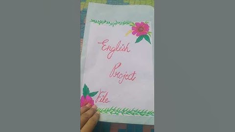 Class 12th english project file topic" deep water"💦 #education #english #12th #like