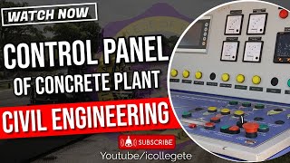 How To Control Concrete Batching Panel