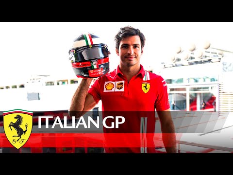 Carlos' lid for the Italian GP