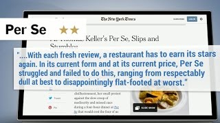 NYT review rips fancy restaurant in review