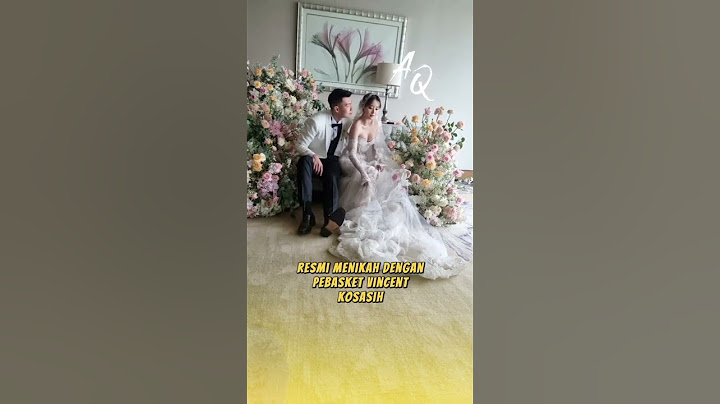 Potret Pernikahan Mewah Selebgram Nita Vior dan Vincent Kosasih#nitavior #selebgram
