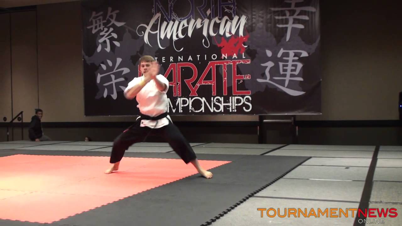Joseph McIntyre Creative Forms at North American International Karate Championship 2013
