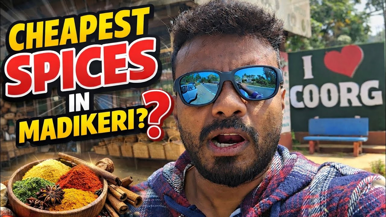 First Time in Madikeri 😍 | Are Spices Really Cheap Here?