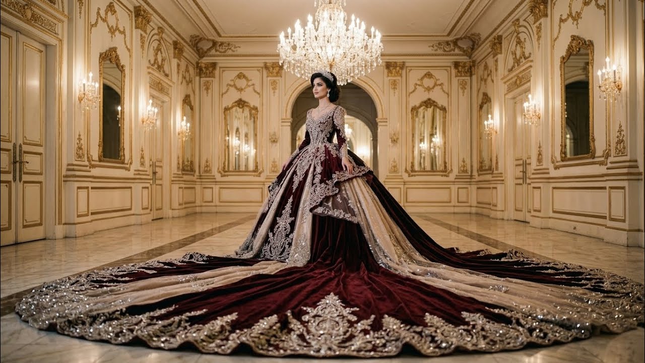 dress princess luxury woman Luxury Feathers Princess Ball Gown Cream Evening Dress for Women Weddi Jill Wish