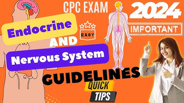 CPC Exam Endocrine and Nervous System Guidelines | Medical Coding