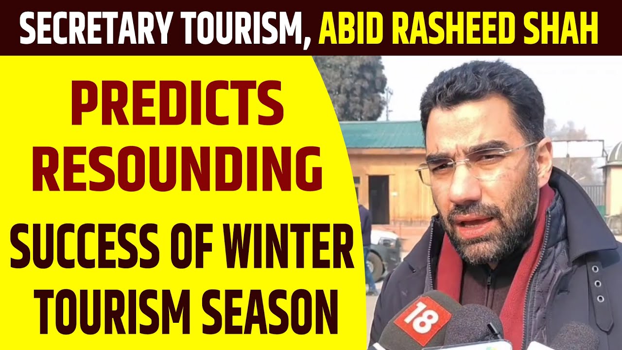 Secretary Tourism, Abid Rasheed Shah predicts resounding success of ...