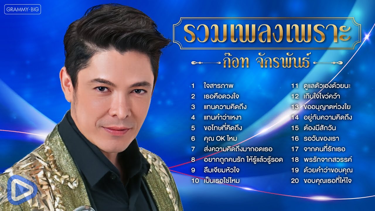 รวมเพลงเพราะ ก๊อท จักรพันธ์ l ใจสารภาพ, เธอคือดวงใจ, แทนความคิดถึง, คุณ OK ไหม [Longplay]