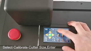 How to Calibrate cutter size