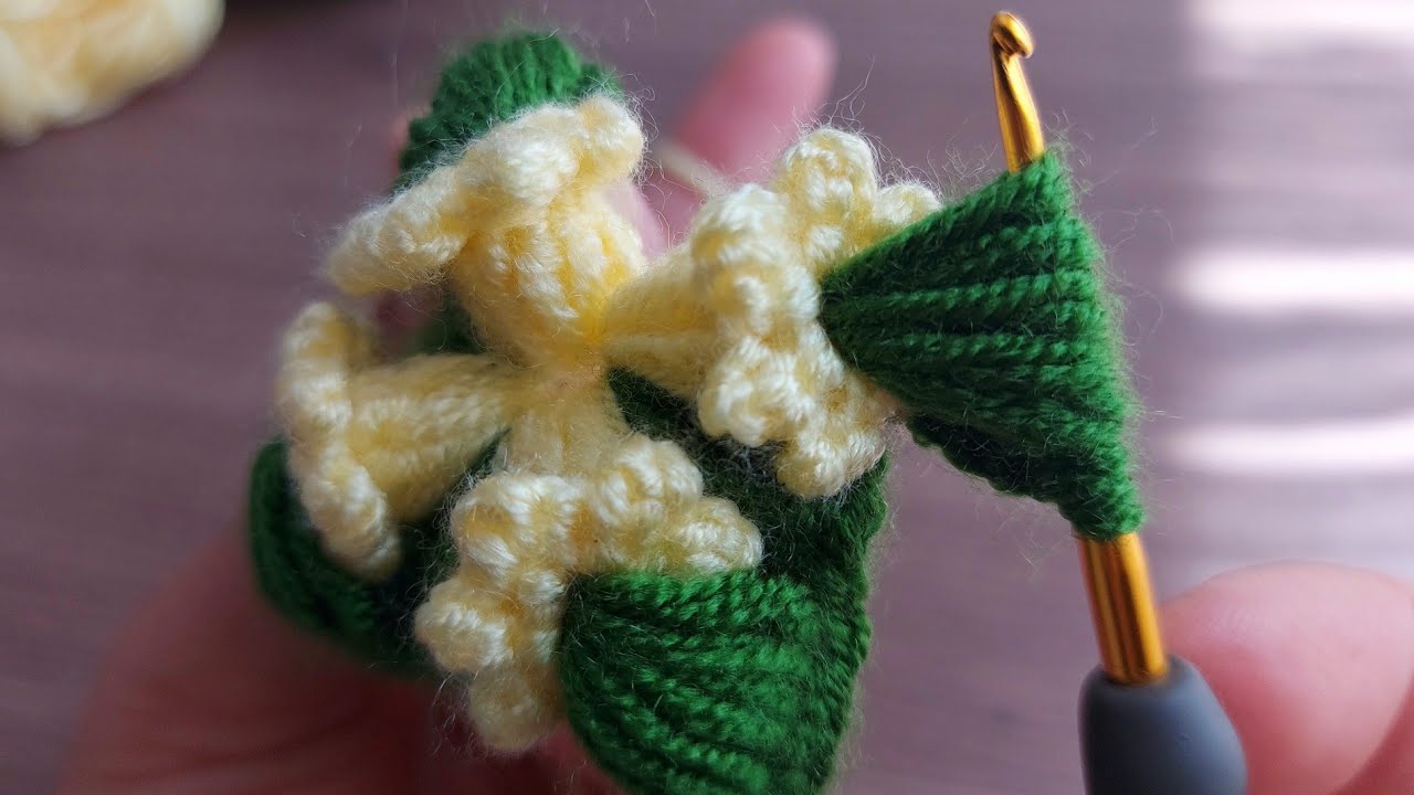 Super Easy Crochet Knitting - Tığ İşi 3d Şahane Örgü Modeli