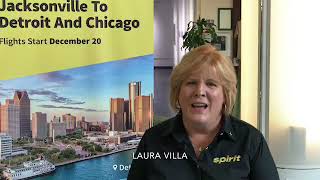 Spirit Airlines Lands at Jacksonville International Airport!