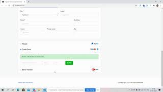 Angular 11 Ecommerce Site Checkout Page