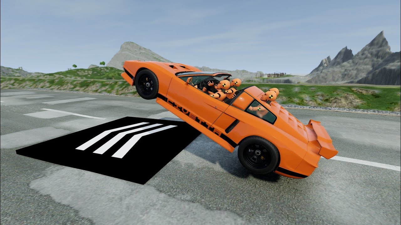 Instant Acceleration to 700 MPH Test: Can Any Car Handle This?🤯#beamng #beamngdrive 