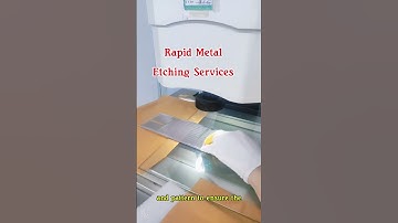 Rapid Metal Etching Services #metaletch #chemicaletching #metaletching