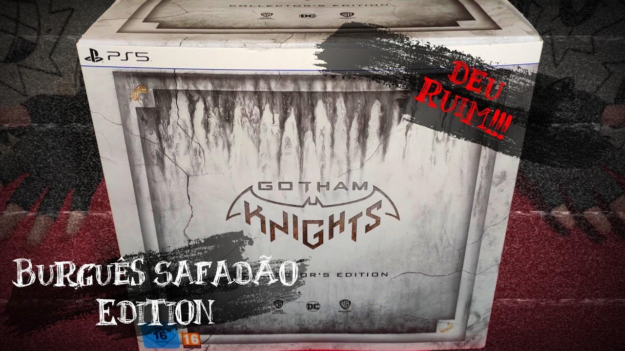 Unboxing] Gotam Knights Collector's Edition [PS5][PT-BR] - YouTube