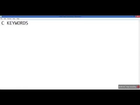 32 keywords in