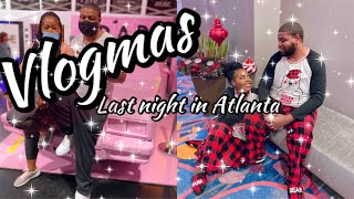 Trap House Museum in Atlana & The Real Milk & Honey + CHRISTMAS PICTURES in MATCHING PJs | Vlogmas