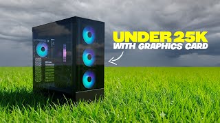 Under 25K Gaming Pc With Graphics Card Rs 25,000 Gamimg Pc Build In 2026 Gta V