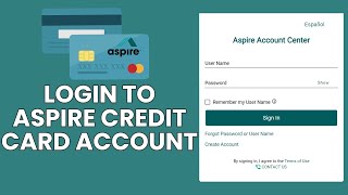 Aspire Account Sign In: How to Log In to Your Aspire Credit Card Account?