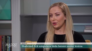 ”Kroppen stötte bort mina ben – de blev svarta” - Malou Efter tio (TV4)