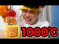 1000℃に熱した鉄球をポップコーンに入れたらどうなるの!?【香取慎吾】
