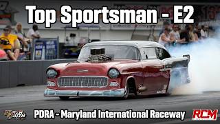 Top Sportsman - E2 - 2026 PDRA North Vs. South Shootout - Maryland International Raceway