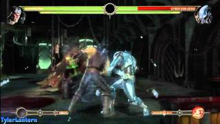 MK9 - 107% Sub Zero & Nightwolf Tag Team Combo - Mortal Kombat 9 (2011)