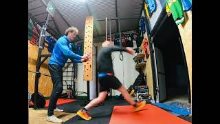 Rebound lunge