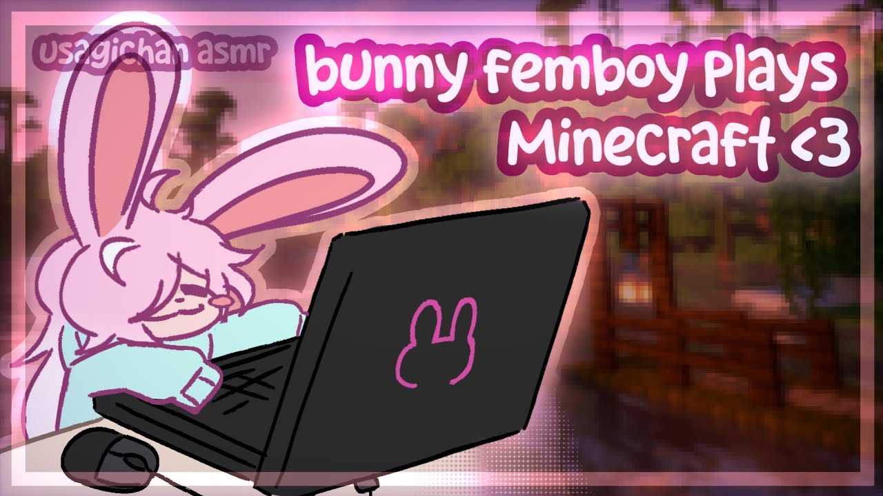 femboy builds a minecraft house ♡ [gameplay asmr, part 3]