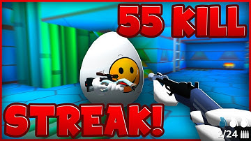 55 Kill Streak! | Shell Shockers