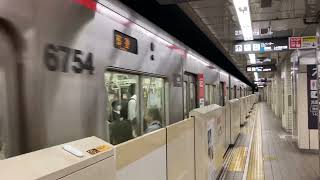 名古屋市交通局6050形6154H(東洋IGBT-VVVF) 14キ(K1242T) 桜通線 徳重(S-21)行 御器所(S-10)発車