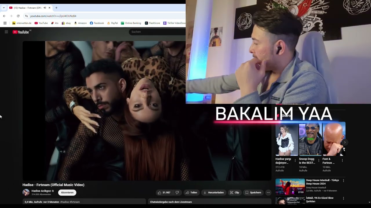 REAKTION// Hadise - Fırtınam (Official Music Video)