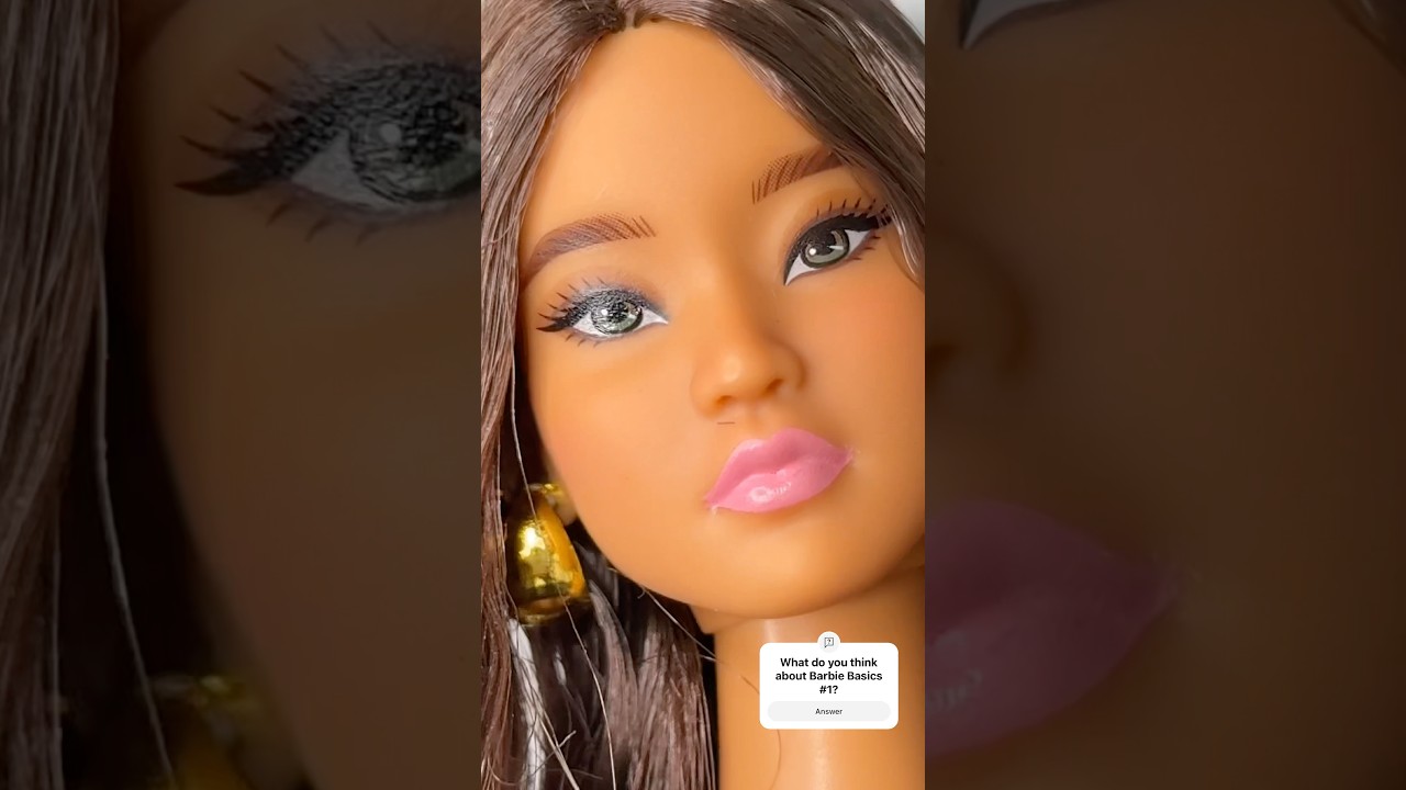 Unboxing Barbie Basics Model #1 Kit Face Sculpt Skintone MTM Body Matches for Petite Doll Collectors
