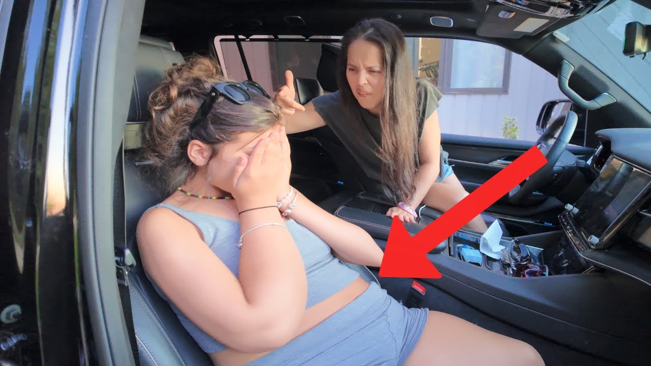 LOCKING Myself In The CAR And CRYING Because My MOM Called Me FAT 💔 ...