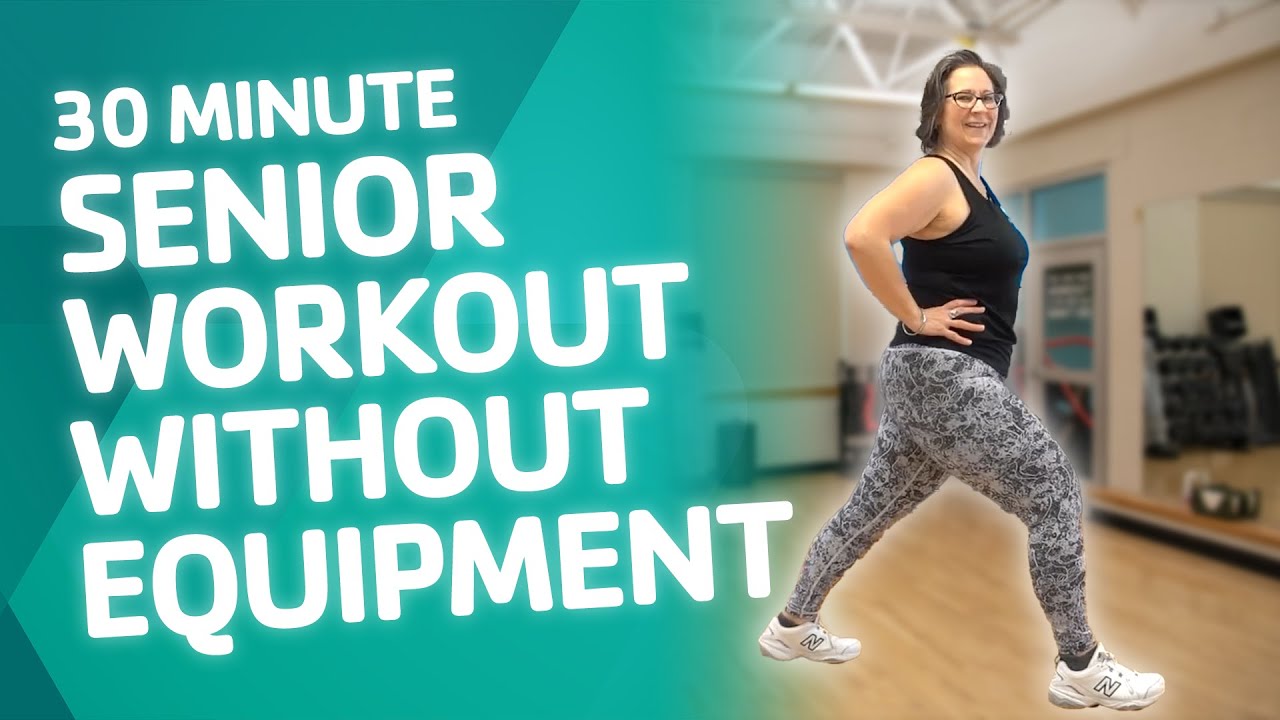 30 Minute Senior Workout without Equipment YouTube