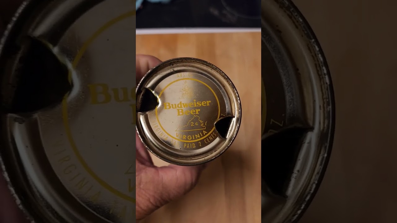 Old Budweiser can. what year?