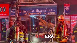 QUEENS 4TH Alarm Box 4225 Middle village