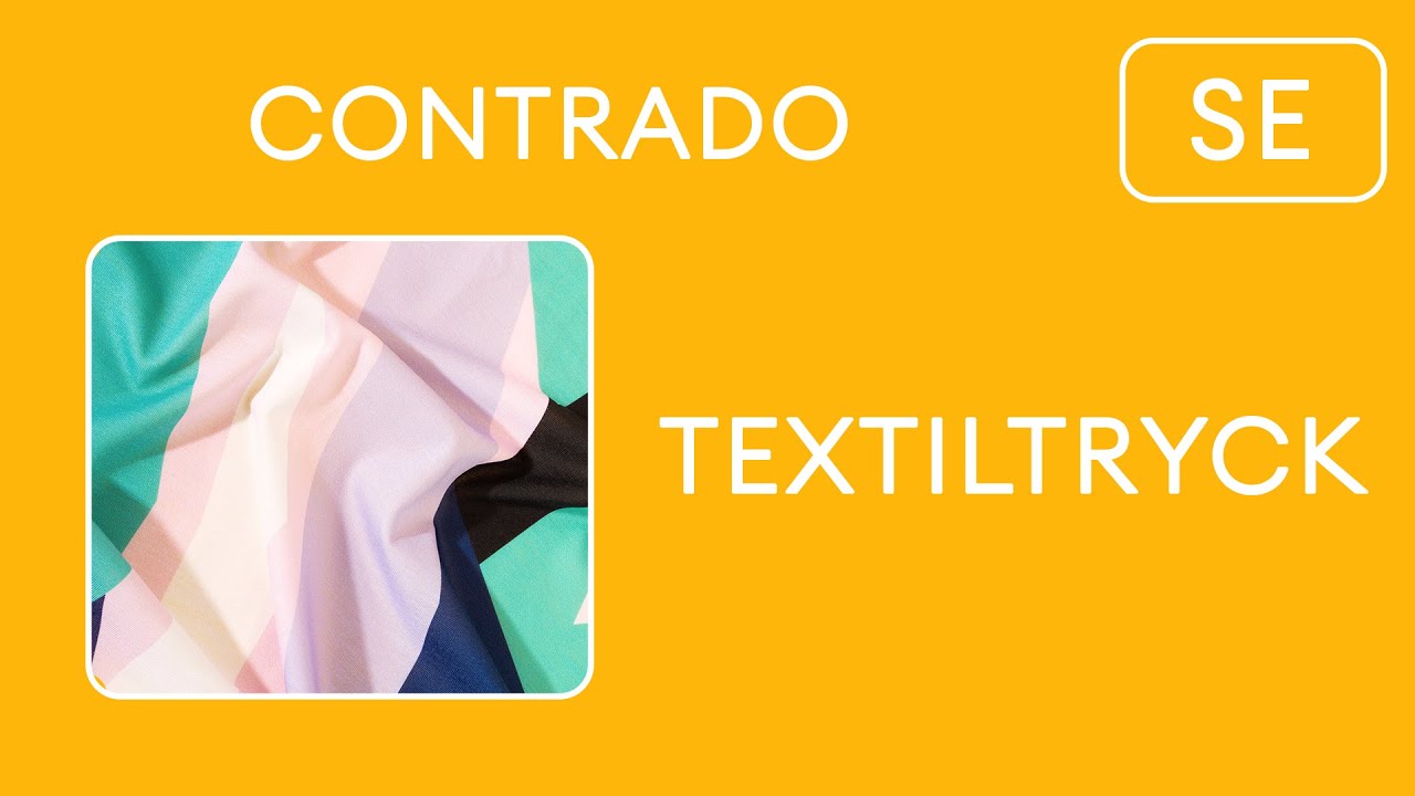 Textiltryck - Contrado SE