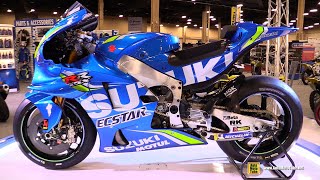 2018 Suzuki GSX-RR Moto GP #42 Alex Rins Racing Bike - Walkaround - 2018 AIMExpo Las Vegas