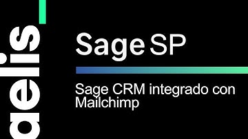 Sage CRM integrado con Mailchimp