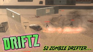 DriftZ Gameplay | $2 Zombie Drifter | Beat the Zombie Invasion | PC Steam 4K