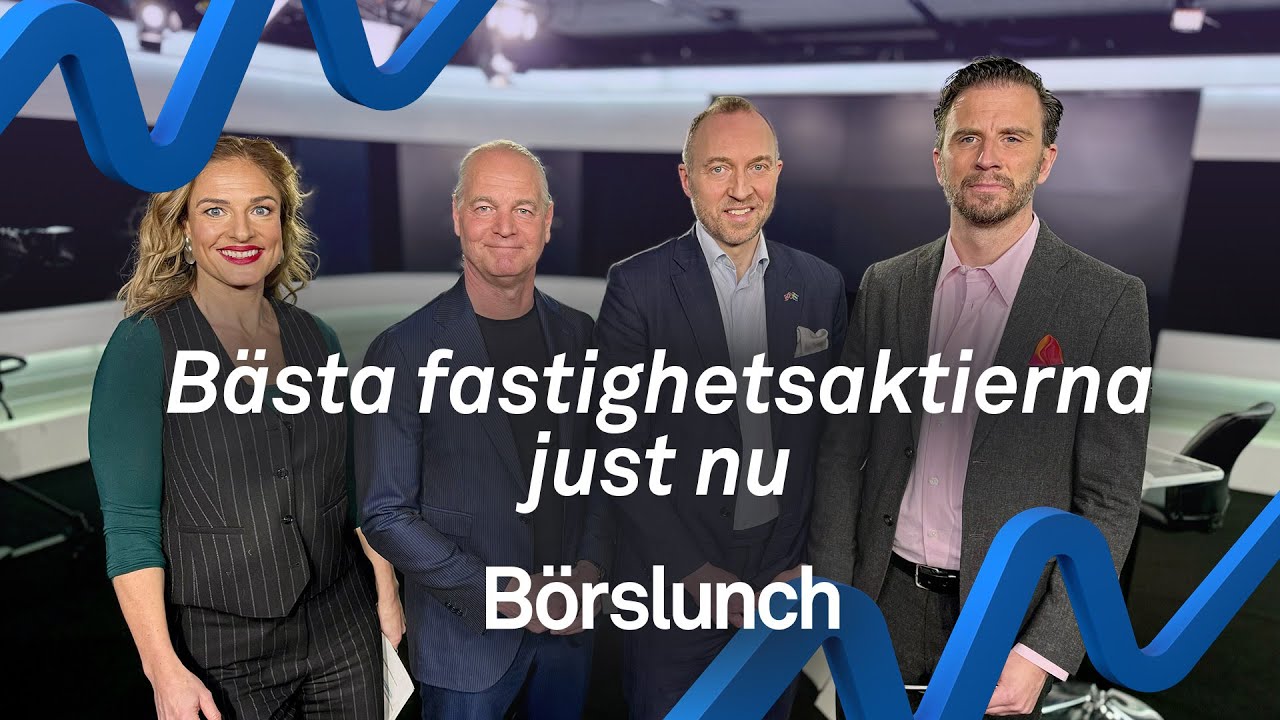 Börslunch: Fastighetskrisen som uteblev