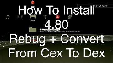 [PS3] How To Install 4.80 Rebug CFW + Converting From Cex To Dex