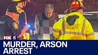 Man arrested for killing wife's divorce attorney, burning office