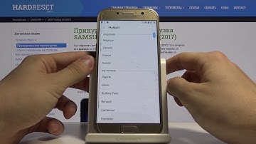 How to change the system language on the Samsung Galaxy A5 2017 — Language settings