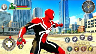 Red Spider Fighting Rope Hero Rescue Girl #25 - Android Gameplay screenshot 4