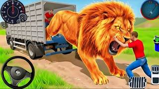 Animal Cargo Truck Driving Game 3D Gameplay Animal Transport Truck Simulator Android screenshot 3