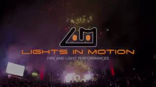 Fire Show Reflections - Lights in Motion