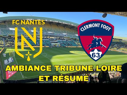 Nantes 2-1 Clermont | J11 Ligue 1 2021-22 | Ambiance Tribune Loire et Résumé | Vlog#3